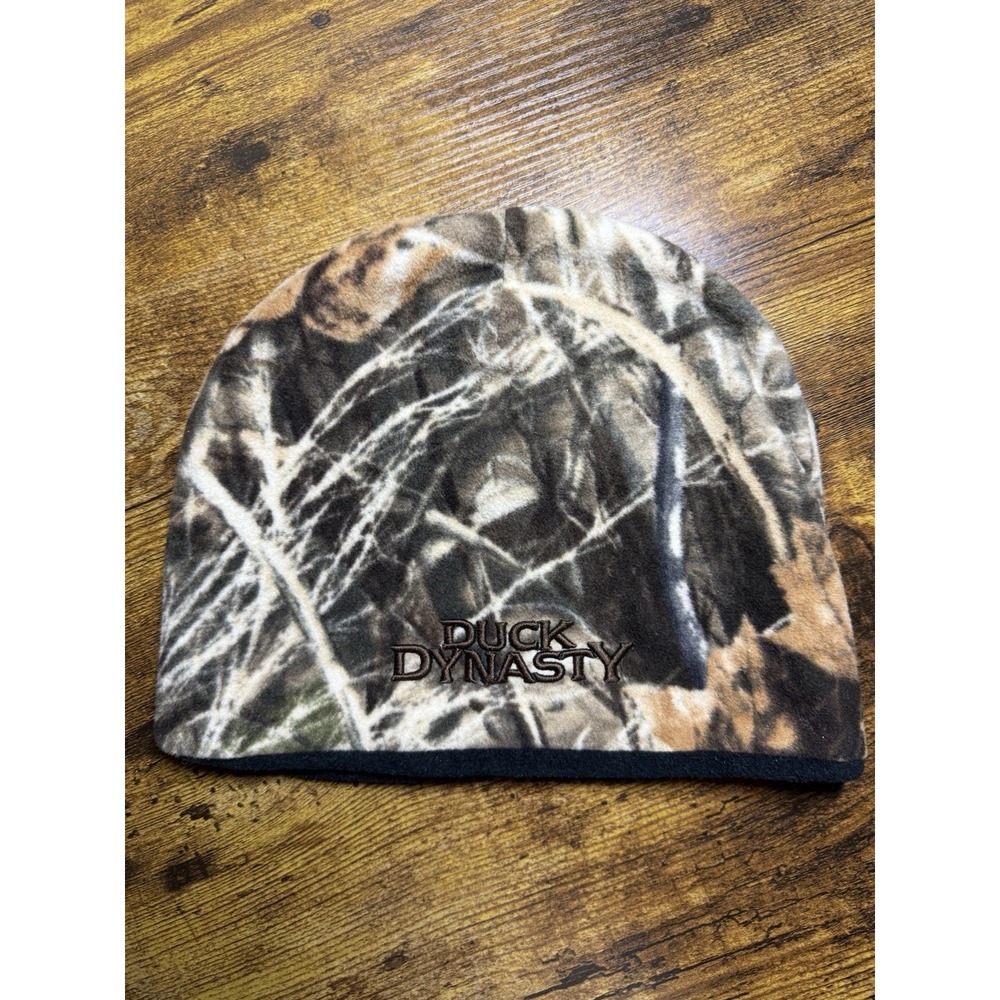 DUCK DYNASTY Youth Camouflage Beanie Skull Hat Cap A&E  Outdoors